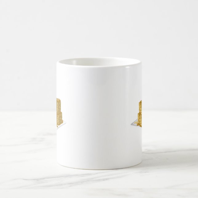 Glitch Food oaty cake Coffee Mug (Center)