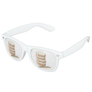 Glitch Food proper rice Retro Sunglasses