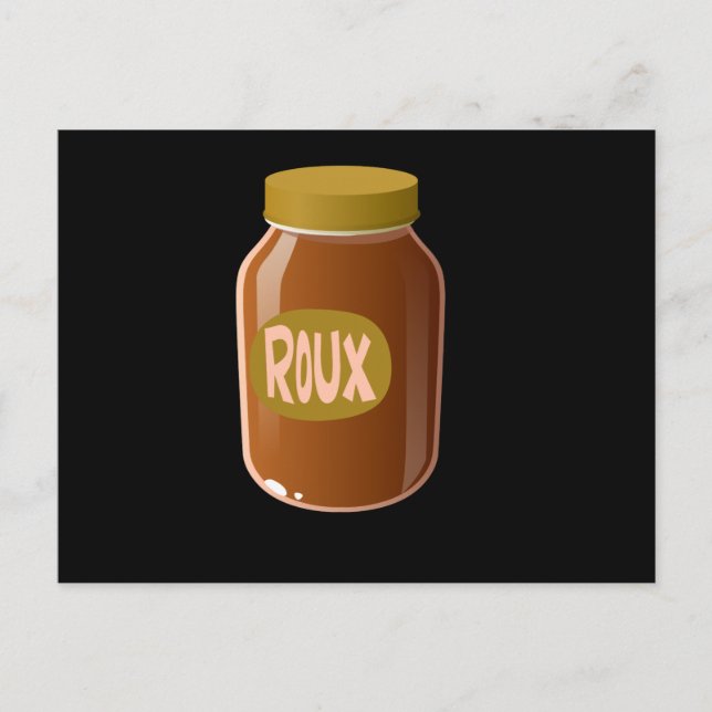 Glitch Food roux Postcard (Front)
