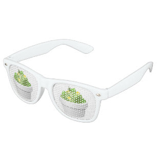 Glitch Food simple slaw Retro Sunglasses