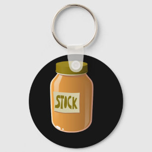 Glitch Food stock sauce Keychain