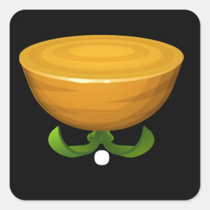 Glitch furniture sidetable carrot side table square sticker