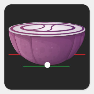 Glitch furniture sidetable onion side table square sticker