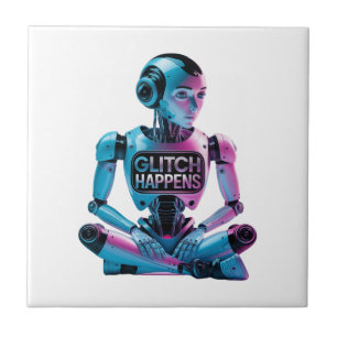 ❤️GLITCH HAPPENS! Funny Ai Chatbot Companion Memes Tile