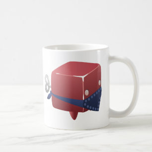 Glitch juju cubimal coffee mug