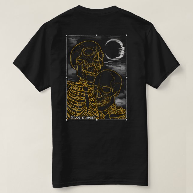 Glitch Logo T-Shirt (Design Back)