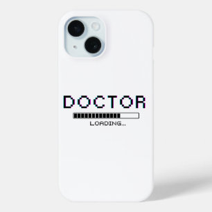 Glitch Pixel Doctor Loading Humour iPhone 15 Case