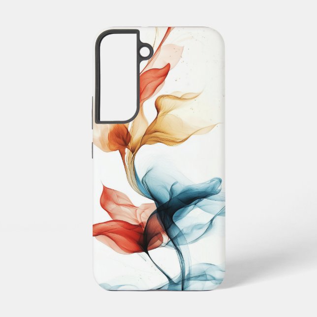 Glitch Stem Samsung Galaxy S22 Case (Back)