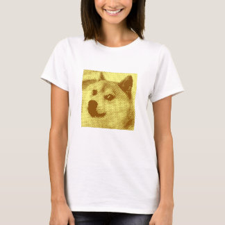 Glitched, pop art halftone design T-Shirt