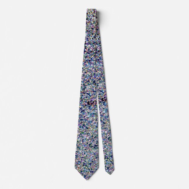 Glitter 02 Sparkle Shiny Shimmer Tie (Front)