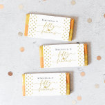 Glitter 50th Birthday Favour Candy Bar Wrapper<br><div class="desc">This candy bar wrapper template has been designed to fit 1.55oz Hershey Bars or other standard-size candy bars. Each sheet has one candy bar wrapper, simply cut away the instructions and wrap them around the candy bar to create a personalized party favour. **PLEASE READ BEFORE ORDERING** There is no manual...</div>