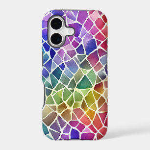 Glitter Abstract Geometric Octagon
