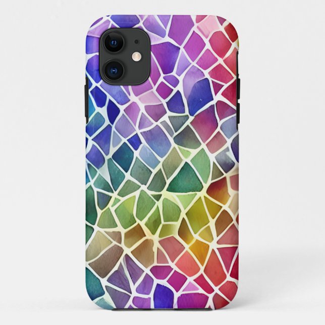 Glitter Abstract Geometric Octagon Case-Mate iPhone Case (Back)