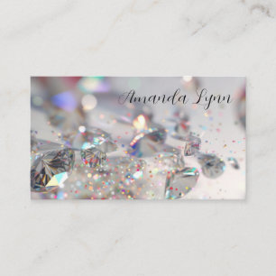 Glitter and Diamonds Business Card