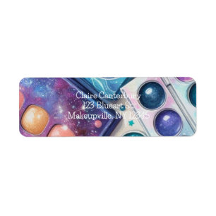 Glitter and Glam Makeup Palettes Return Address