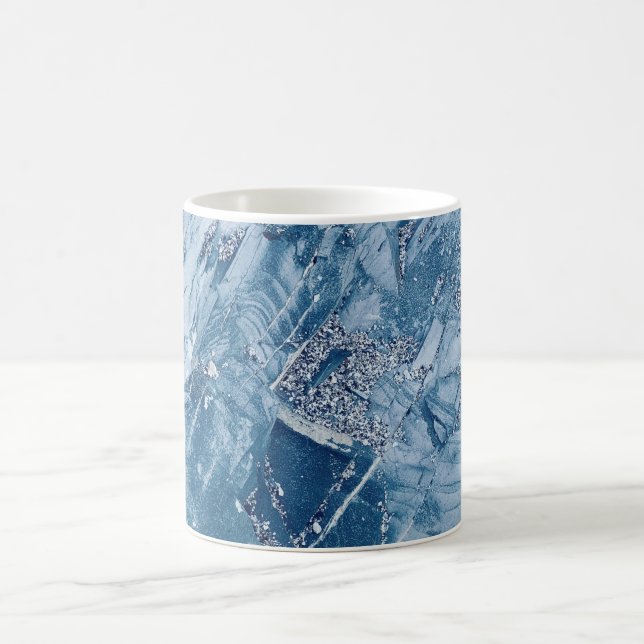 Glitter and Marble  Coffee Mug (Center)