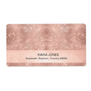 Glitter and Shine Rose Gold ID673