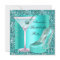 Glitter Bachelorette Party Aqua Teal Blue