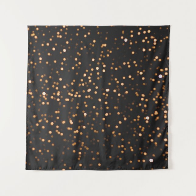 Glitter background gold texture tapestry (Front)