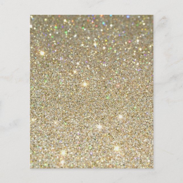 Glitter blank flyer (Front)