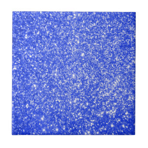 Glitter Blue Tile