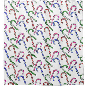 Glitter Candy Cane Pattern