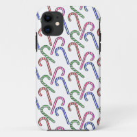 Glitter Candy Cane Pattern