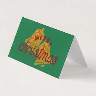 Glitter Christmas Bells