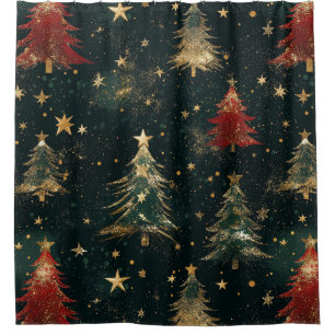 Glitter Christmas Trees & Stars (2)