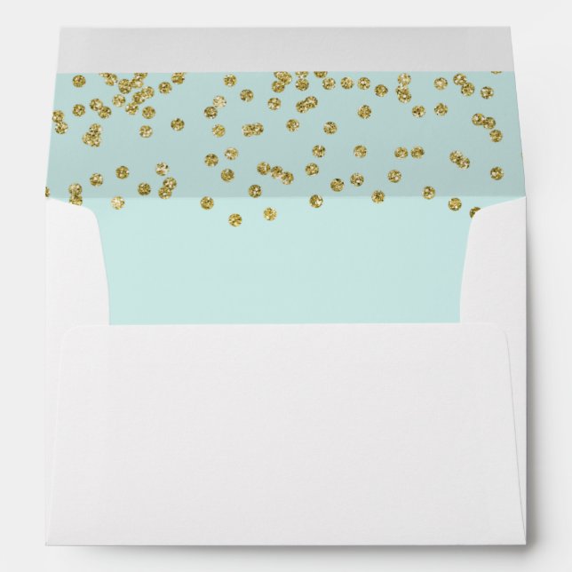 Glitter Confetti Envelope (Back (Bottom))