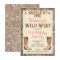 Glitter Cowgirl Wild West Birthday Invitation