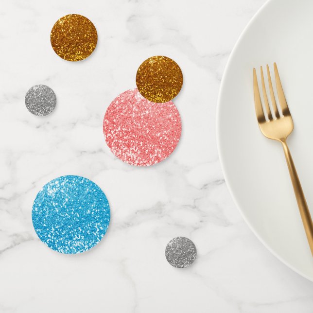 Glitter Design Confetti (Group)