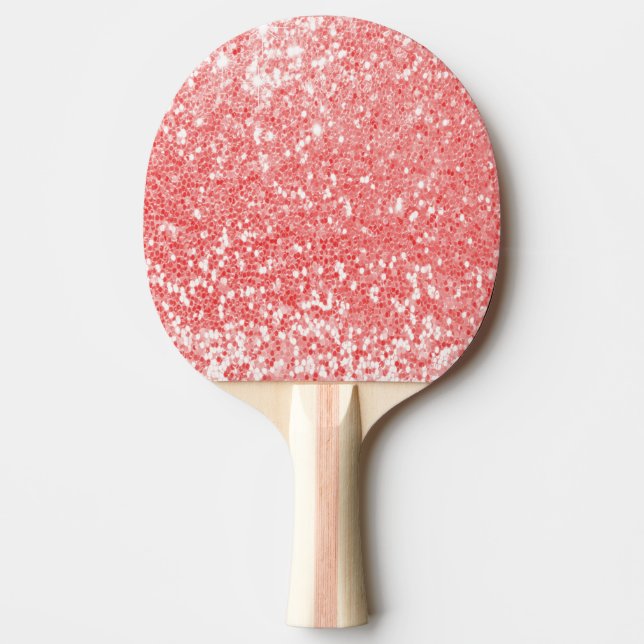 Glitter Design Ping Pong Paddle (Front)