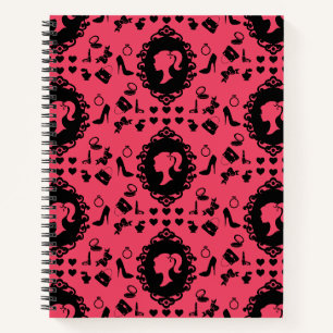 Glitter Doll Birthday Glam Fashion Notebook