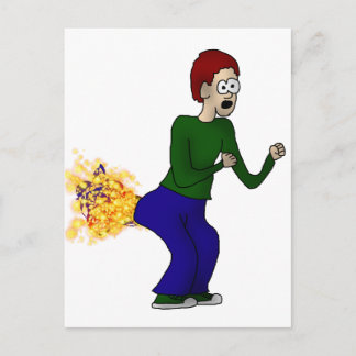 Glitter Farter Postcard