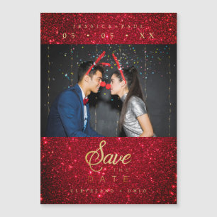 Glitter Fun Photo Christmas Couple Whimsical Font