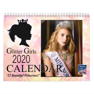 Glitter Girls 2020, Pageant Princess Calendar