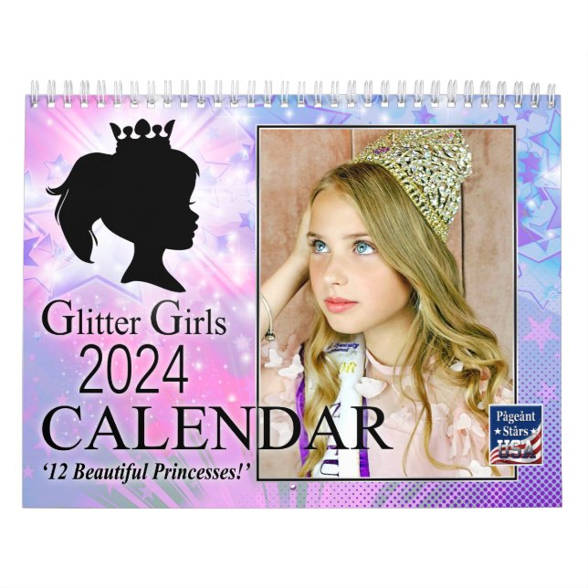 Glitter Girls 2024 Calendar (Cover)