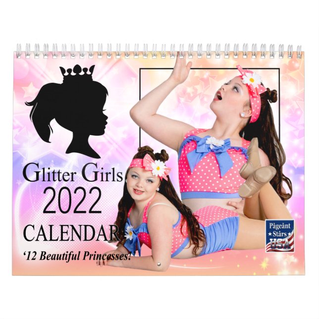 Glitter Girls Calendar 2022 (Cover)