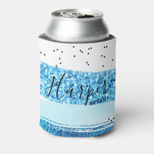 Glitter Glam Can Cooler
