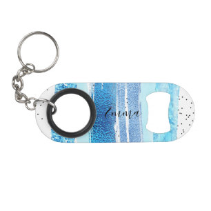 Glitter Glam Keychain Bottle Opener