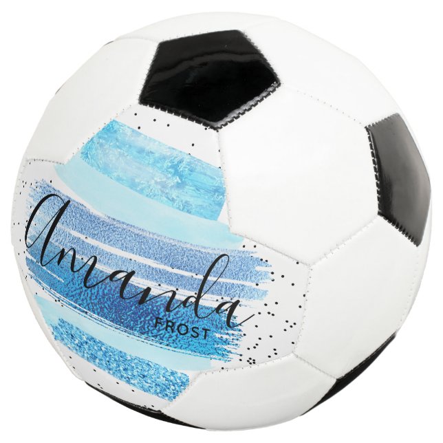 Glitter Glam Soccer Ball (Three Quarter)