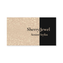 Glitter Glamour Business Card