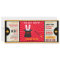 Glitter gold magic show birthday ticket
