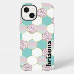 Glitter Hexagon Case-Mate iPhone Case