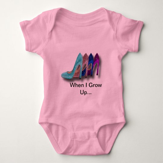 Glitter High Heel Shoes Fashion Shirts