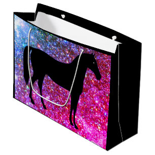 Glitter Horse Lover Gift Bag