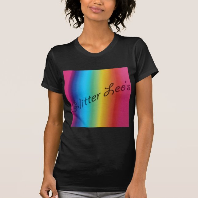 Glitter Leo's T-Shirt (Front)