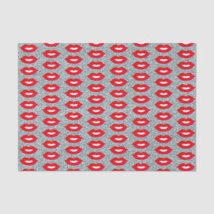 Glitter Lip Tissue Paper