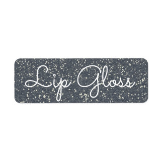 Glitter Lipgloss Label